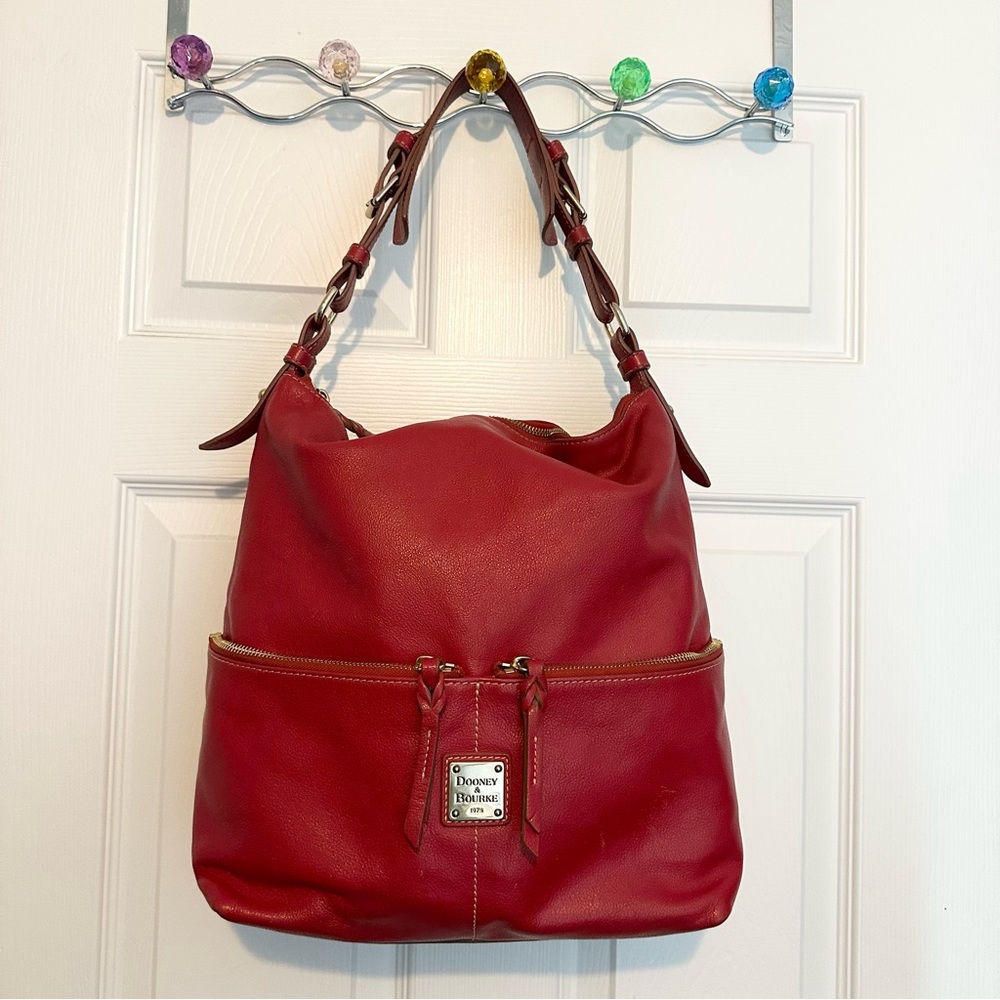 *DOONEY & BOURKE* Red Authentic Vintage Dillen Shoulder Bag